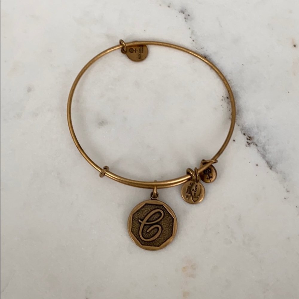 Genuine Alex and Ani Initial ‘C’ bracelet